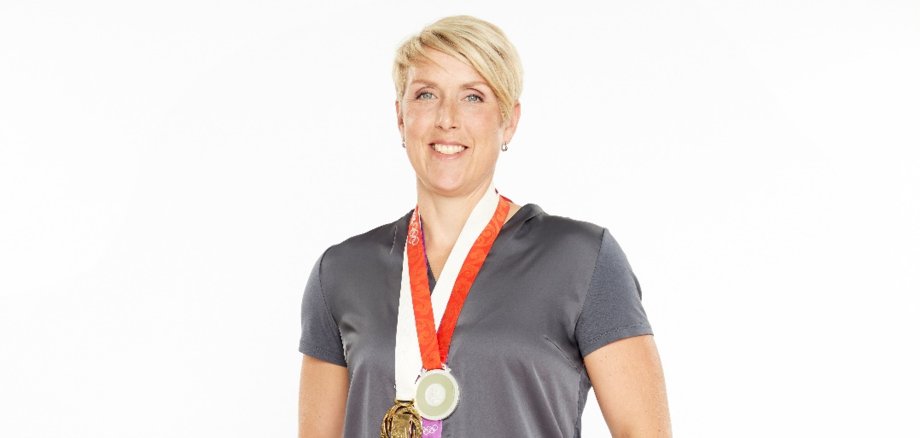 Christina Obergföll, Weltmeisterin und BARMER-Gesundheitsbotschafterin